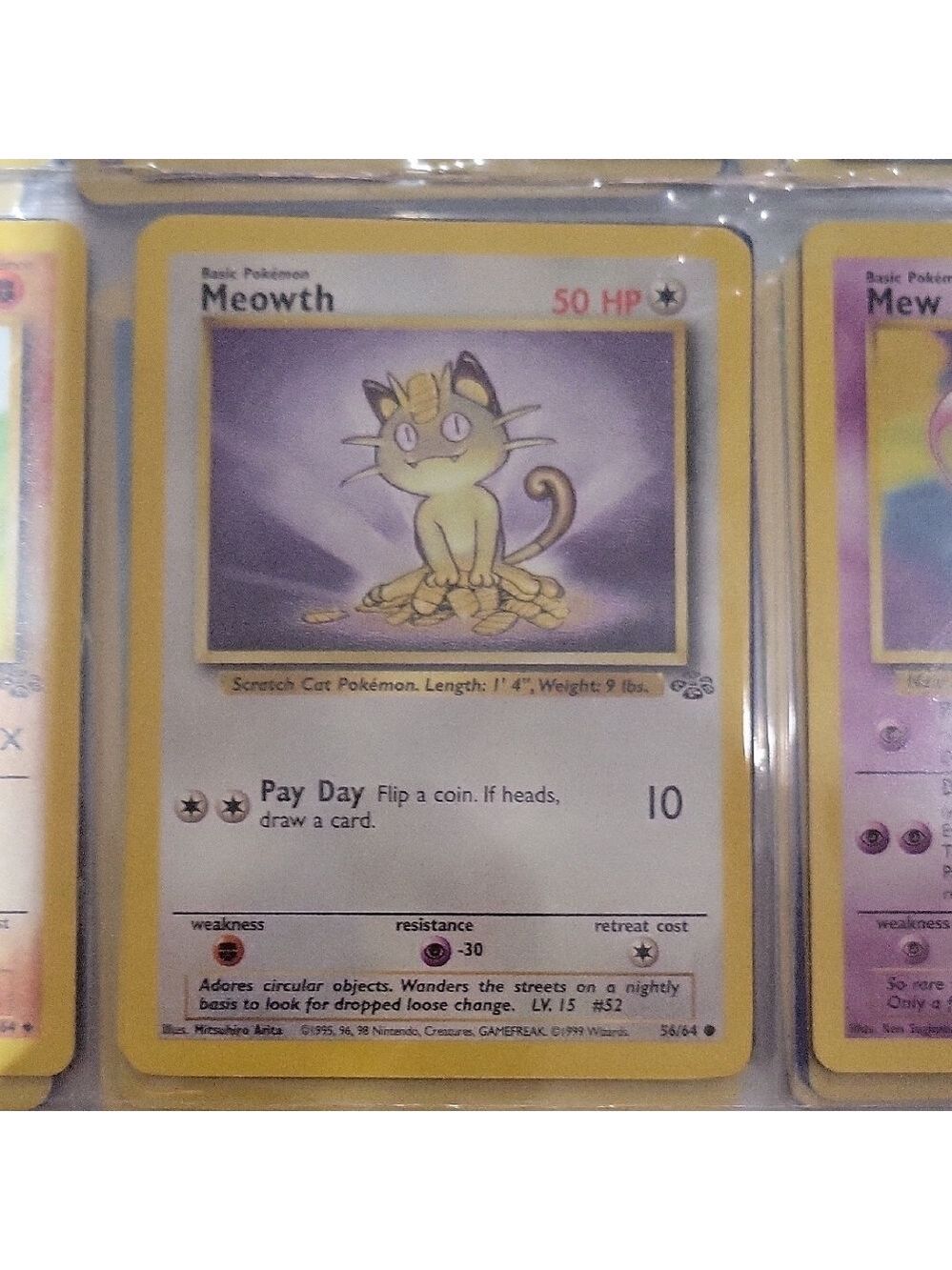 Pokemon Card Meowth - Picture 1 of 1